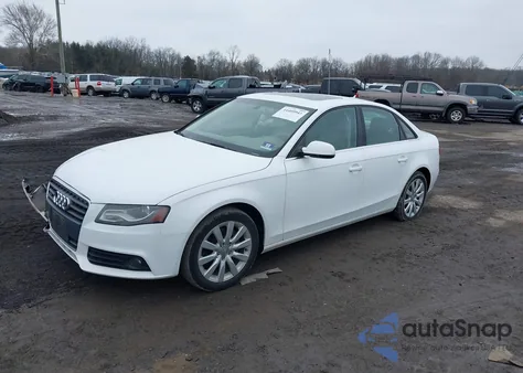 2011 Audi A4 2.0T Premium z USA, uszkodzony, nr VIN WAUFFAFL2BN053379